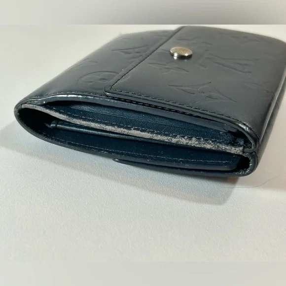 Louis Vuitton Monogram Mat Portefeiulle Elise Trifold Wallet - Picture 4 of 12